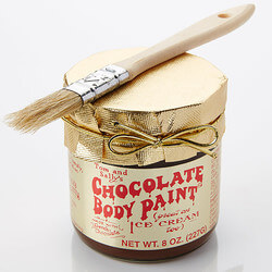 Personalized Chocolate Body Paint 